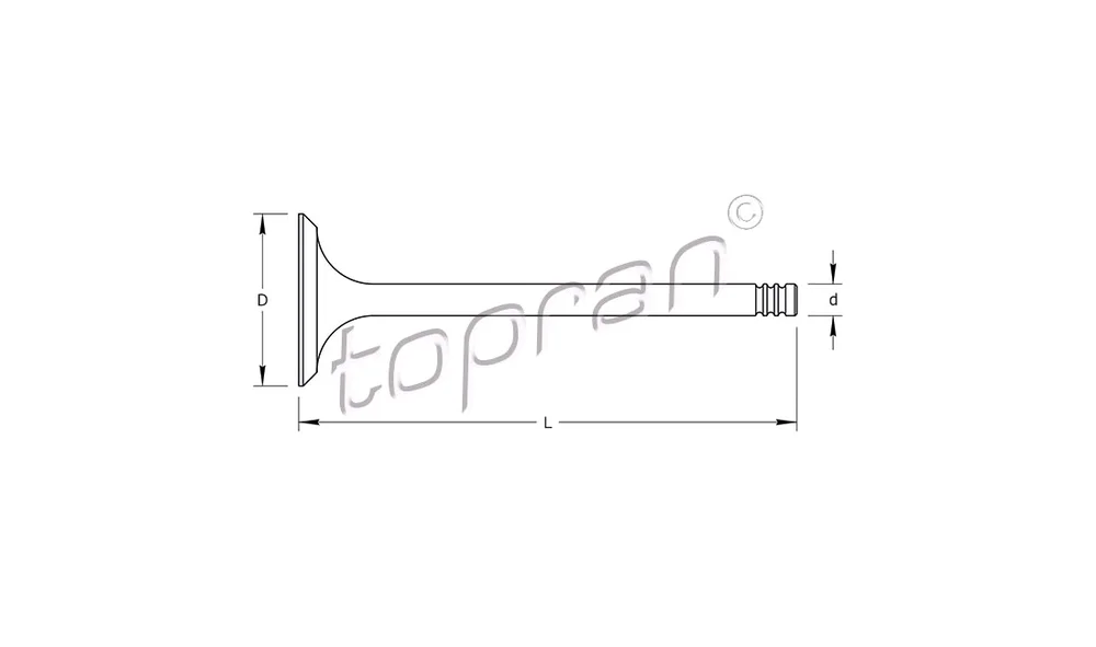 Utløpsventil – 110 202 – (Topran) v:3884232