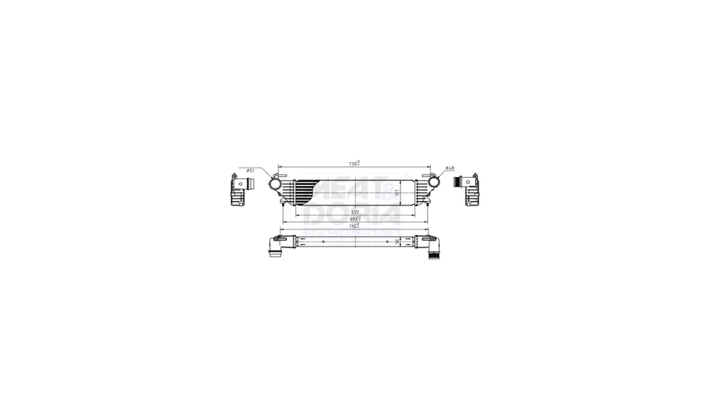 Intercooler – 995070 – (Meat & Doria) v:2981291 Intercooler – 995070 – (Meat & Doria) v:2981291