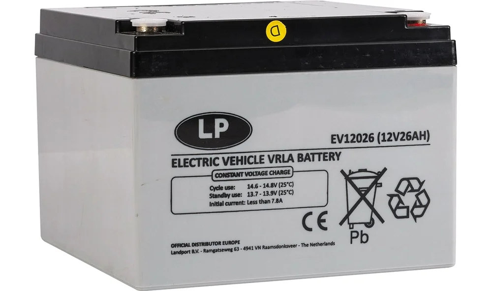 Batteri LP 12V-26Ah VRLA EV12-26 T12 AGM v:7845092