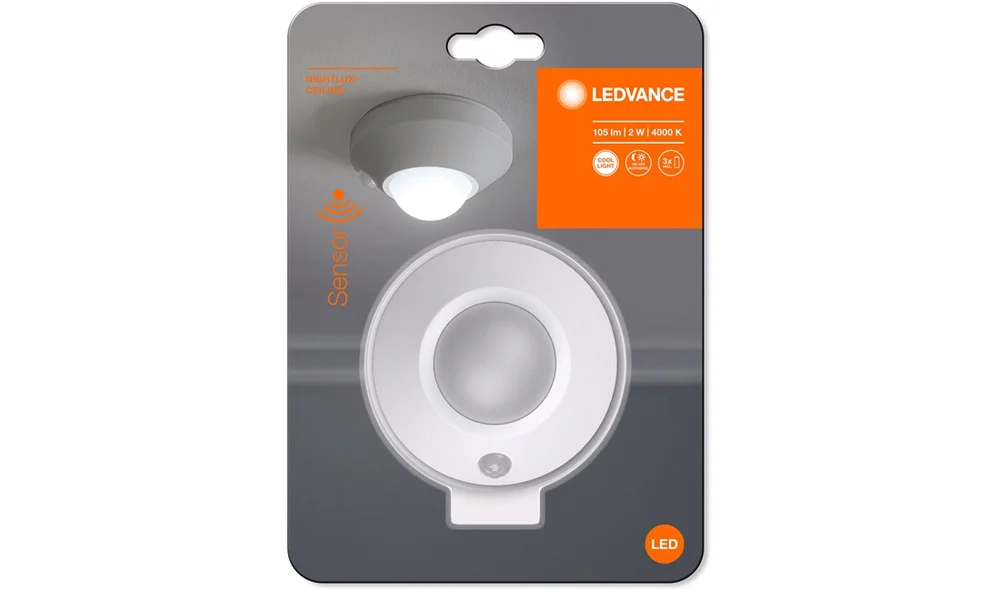 Batteri takarmatur m sensor Nightlux v:220791