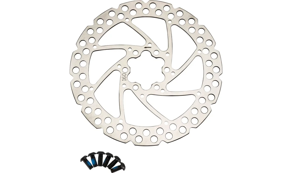 Bremseskive 160mm 6 hull blank MTB v:7374729